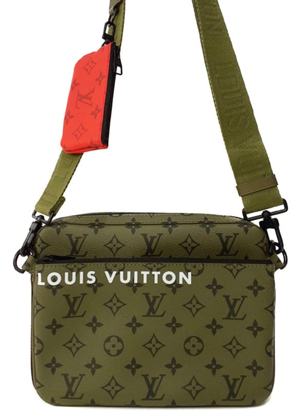 Louis Vuitton Monogram Tone Trio Messenger Shoulder Bag